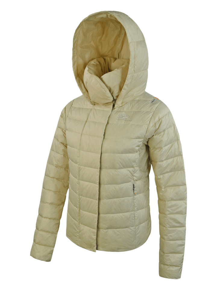 Woman Down Jacket with Hood - detail 4