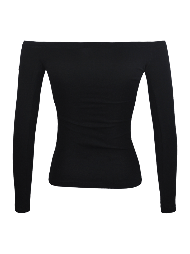 Bio Baumwolle Pullover Damen mit U-Boot-Kragen – Bild 2