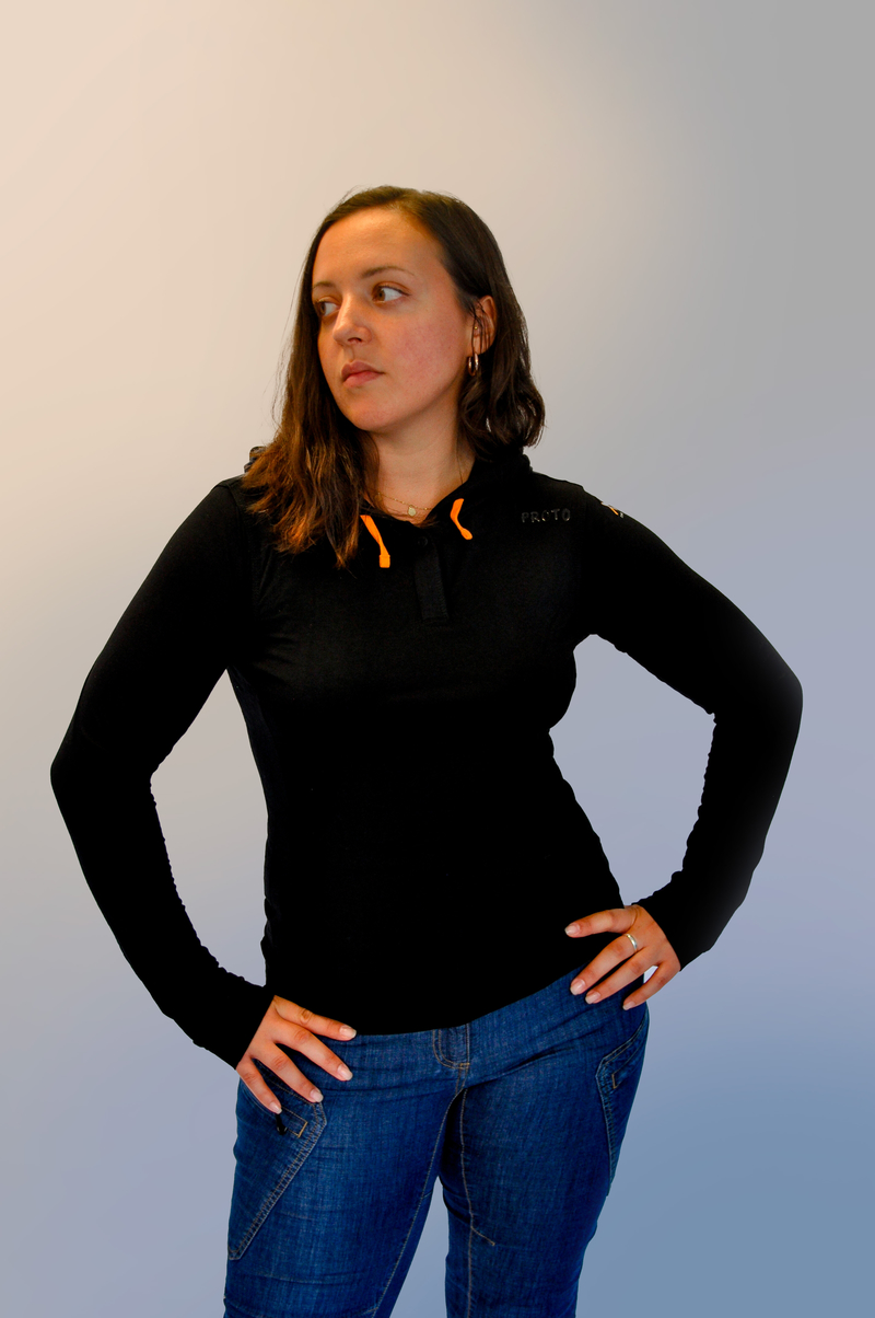 Bambus Pullover Damen mit Kapuze – Bild 2
