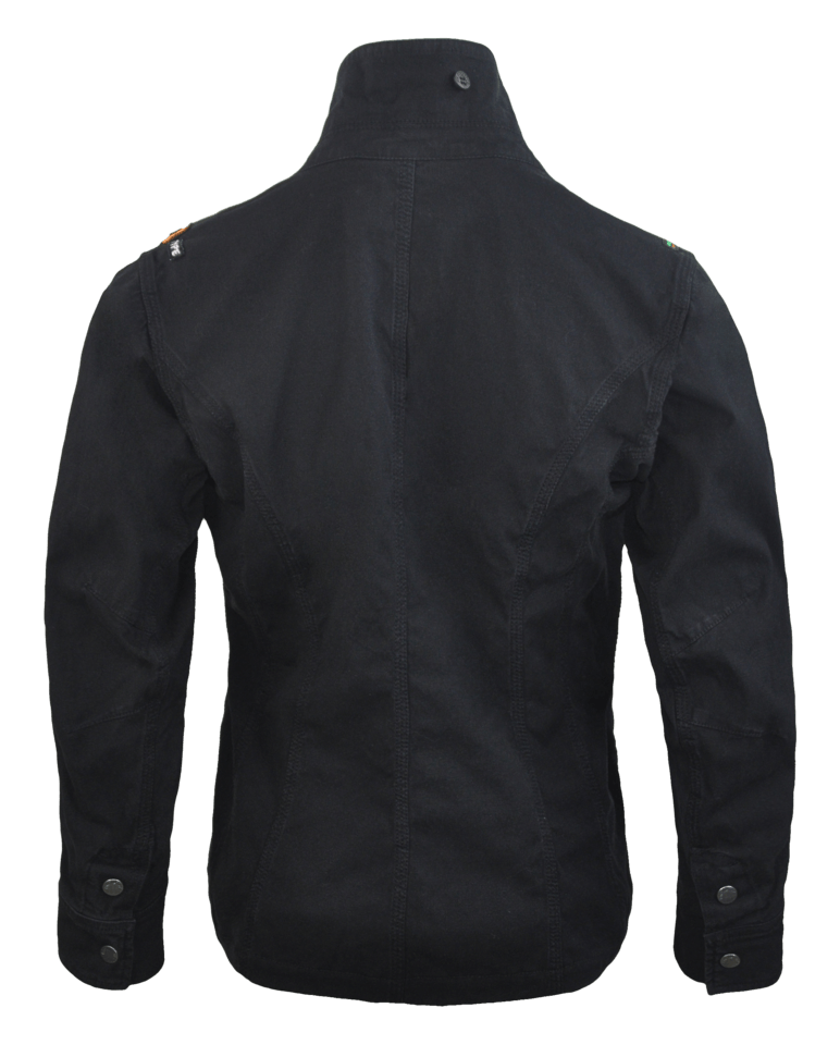 Blazer Nero Donna in Cotone Organico - 2