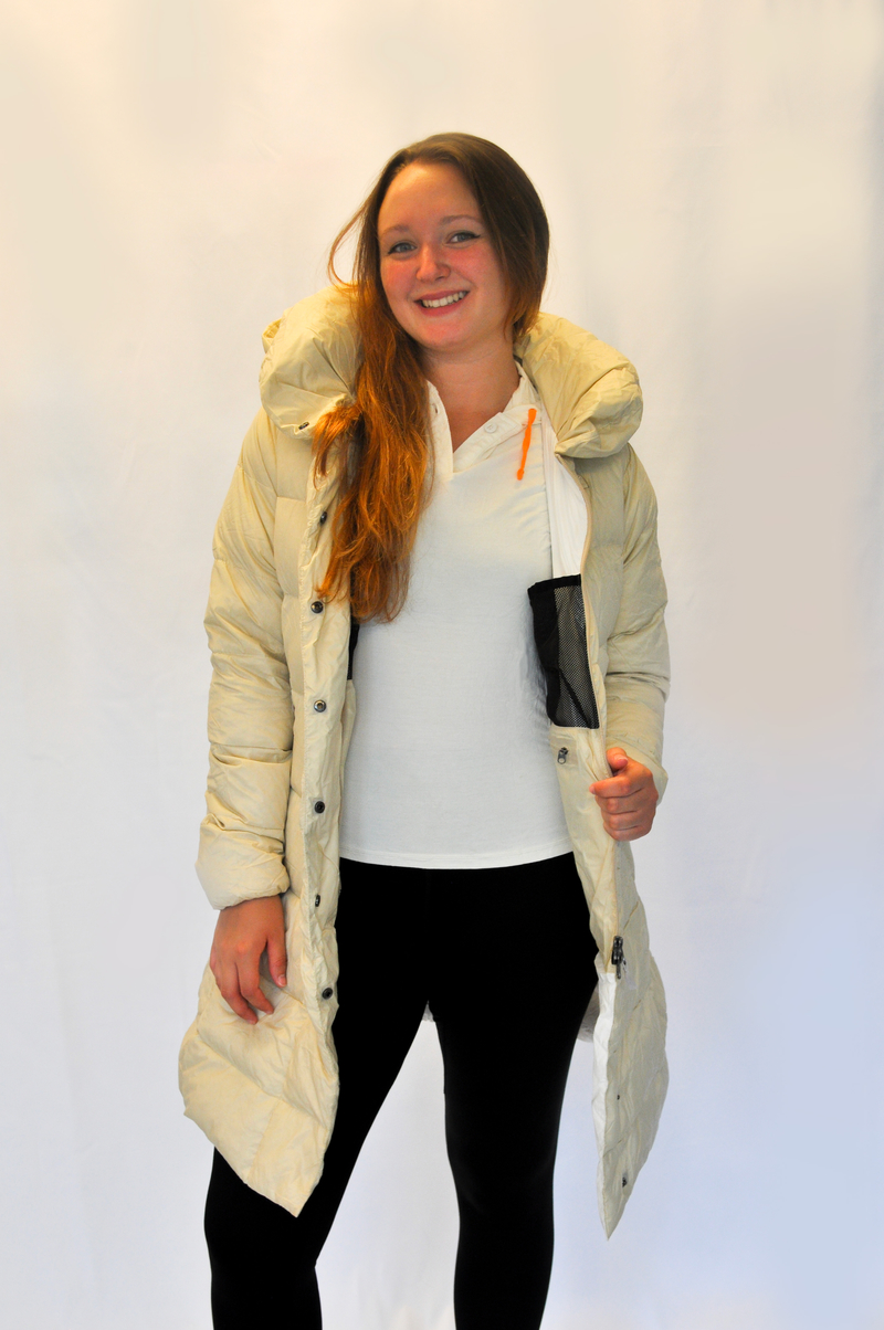 Woman Long Down Jacket - Image 2